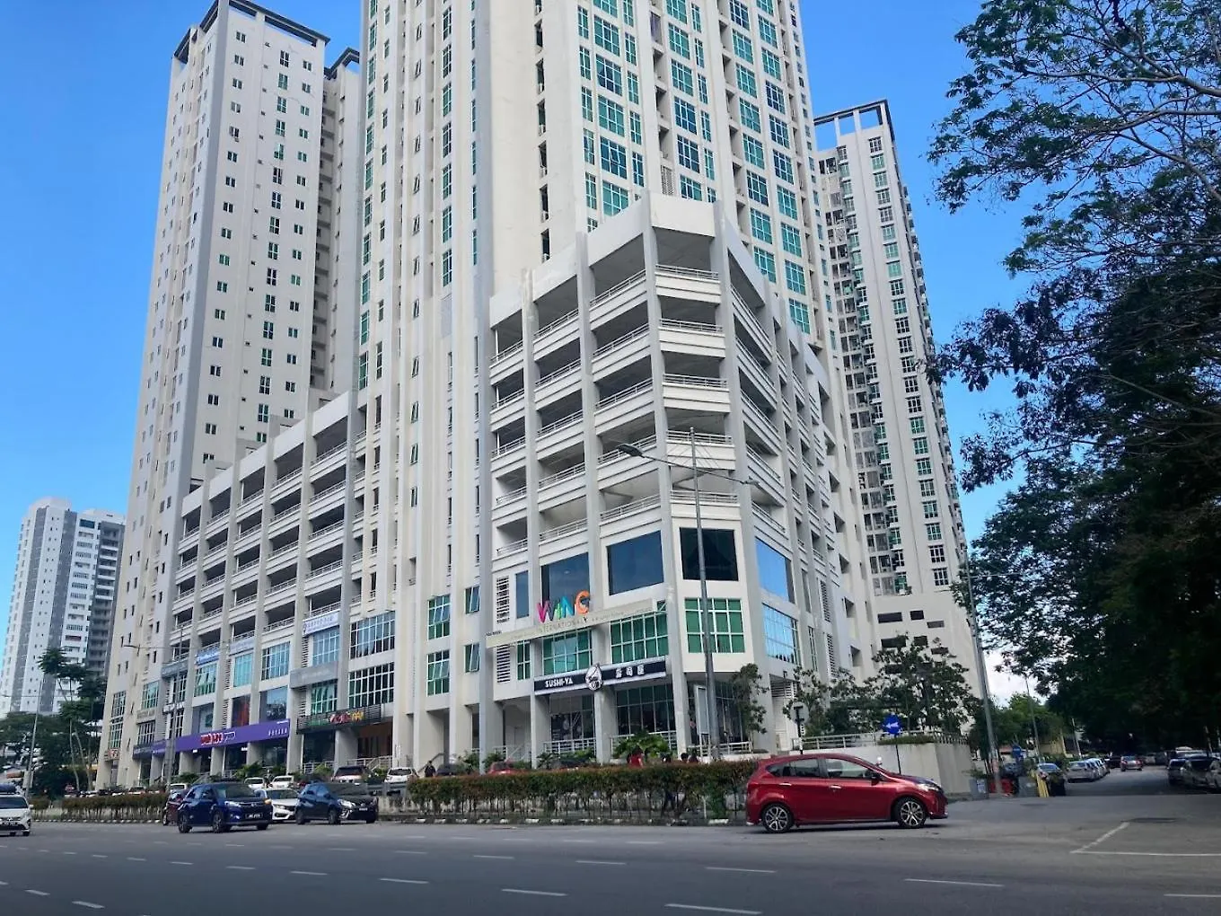 Daire 1Br Condo Straits Garden Suites Georgetown Penang Malezya